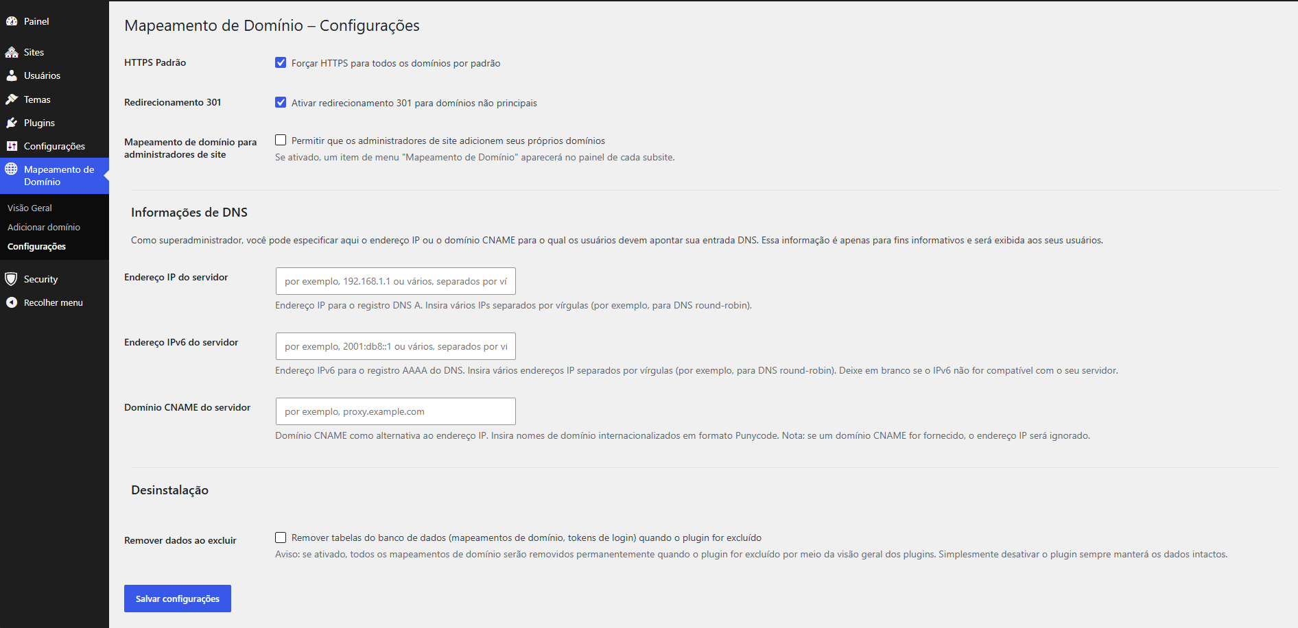 Portuguese (Brazilian) Language Pack - Onartline Multisite Domain Mapping - Image 4